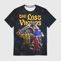 Мужская футболка 3D The lost vikings - interplay