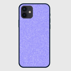 Сиреневый однотонный текстурированный – Чехол для iPhone 12 Mini с принтом купить
