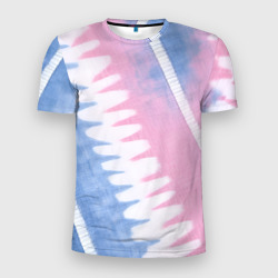 Полоски в стиле тай дай – Мужская футболка 3D Slim с принтом купить со скидкой в -9%