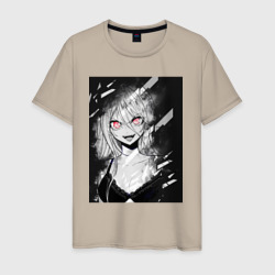 Senpai девушка – Мужская футболка хлопок с принтом купить со скидкой в -20%