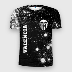 Valencia sport на темном фоне вертикально – Футболка приталенная с принтом купить со скидкой в -9%