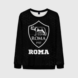 Roma sport на темном фоне – Мужской свитшот 3D с принтом купить со скидкой в -35%