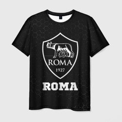 Roma sport на темном фоне – Мужская футболка 3D с принтом купить со скидкой в -26%