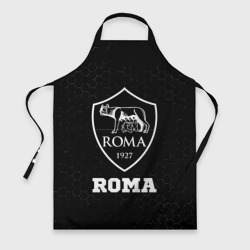 Roma sport на темном фоне – Фартук 3D с принтом купить