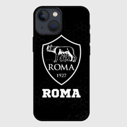 Roma sport на темном фоне – Чехол для iPhone 13 mini с принтом купить