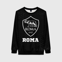 Roma sport на темном фоне – Женский свитшот 3D с принтом купить со скидкой в -35%