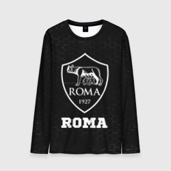 Roma sport на темном фоне – Мужской лонгслив 3D с принтом купить со скидкой в -20%