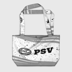 PSV sport на светлом фоне по-горизонтали – Пляжная сумка 3D с принтом купить