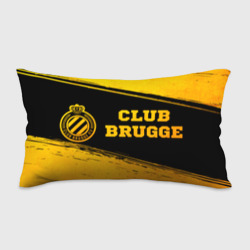 Club Brugge - gold gradient по-горизонтали – Подушка 3D антистресс с принтом купить