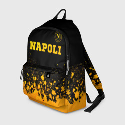Napoli - gold gradient посередине – Рюкзак 3D с принтом купить