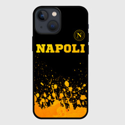 Napoli - gold gradient посередине – Чехол для iPhone 13 mini с принтом купить