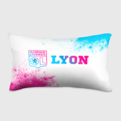 Lyon neon gradient style по-горизонтали – Подушка 3D антистресс с принтом купить