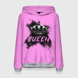 Женская толстовка 3D Королева - корона