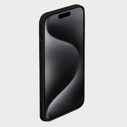 Чехол силиконовый для Apple iPhone 15 Pro матовый Королева - корона - фото 2