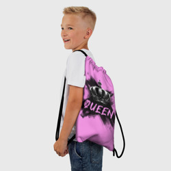 Рюкзак-мешок 3D Королева - корона - фото 2