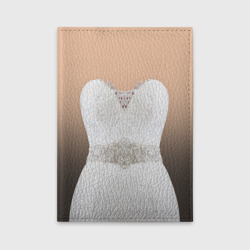 Обложка для автодокументов Свадебное платье - невеста