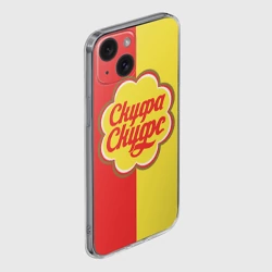 Чехол для iPhone 15 силиконовый с защитой камеры Скуфа скуфс  - фото 2