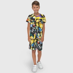 Детский костюм с шортами 3D Персонажи Симпсонов  - фото 2