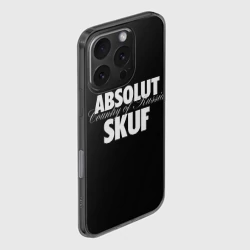 Чехол для iPhone 16 Pro силиконовый с защитой камеры Skuf absolut - фото 2