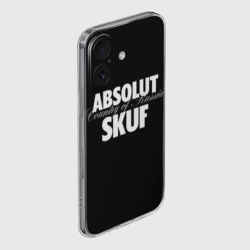 Чехол для iPhone 16 силиконовый с защитой камеры Skuf absolut  - фото 2