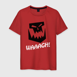Warhammer waaagh – Мужская футболка хлопок с принтом купить со скидкой в -20%
