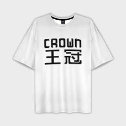 Crown граффити персонаж утка – Мужская футболка oversize 3D с принтом купить со скидкой в -50%