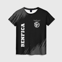 Benfica sport на темном фоне вертикально – Женская футболка 3D с принтом купить со скидкой в -26%