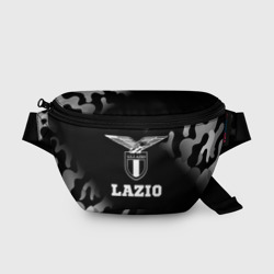 Lazio sport на темном фоне – Поясная сумка 3D с принтом купить