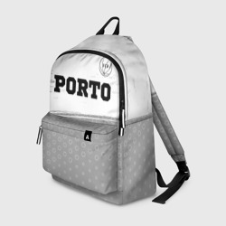 Porto sport на светлом фоне посередине – Рюкзак 3D с принтом купить