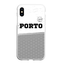 Porto sport на светлом фоне посередине – Чехол для iPhone XS Max матовый с принтом купить