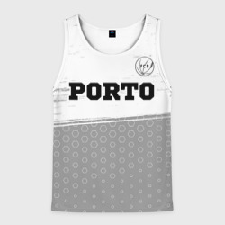Porto sport на светлом фоне посередине – Мужская майка 3D с принтом купить