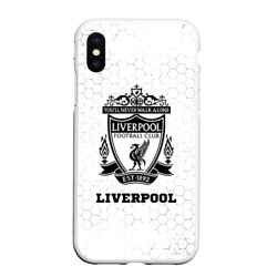 Liverpool sport на светлом фоне – Чехол для iPhone XS Max матовый с принтом купить