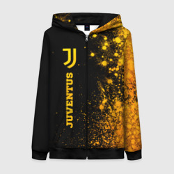 Juventus - gold gradient по-вертикали – Женская толстовка 3D на молнии с принтом купить со скидкой в -31%