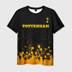 Tottenham - gold gradient посередине – Мужская футболка 3D с принтом купить со скидкой в -26%