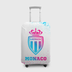 Monaco neon gradient style – Чехол для чемодана 3D с принтом купить