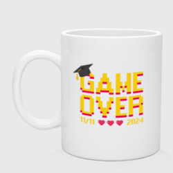 Game over 2024 – Кружка керамическая с принтом купить