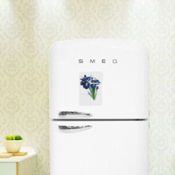 Магнитный плакат 2Х3 Ирисы и шмель - фото 2