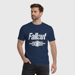 Мужская футболка хлопок Fallout - vault 33 - фото 2