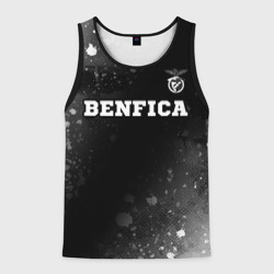Benfica sport на темном фоне посередине – Мужская майка 3D с принтом купить