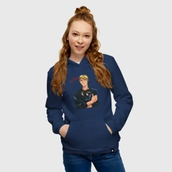 Женская толстовка хлопок Эйкити Онидзука учитель - фото 2