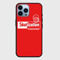 Чехол для iPhone 14 Pro Max Скуфизация всех стран и народов 