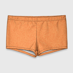 Текстурированный оранжевый однотонный – Мужские купальные плавки 3D с принтом купить со скидкой в -11%
