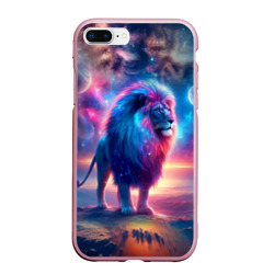 Space lion - ai art fantasy – Чехол для iPhone 7Plus/8 Plus матовый с принтом купить