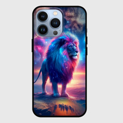 Чехол для iPhone 13 Pro Space lion - ai art fantasy