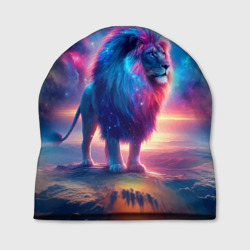 Шапка 3D Space lion - ai art fantasy