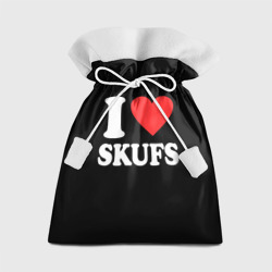 I love skufs  – Подарочный 3D мешок с принтом купить со скидкой в -13%