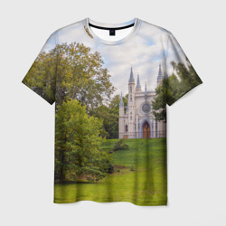 Парк Александрия в Петергофе – Мужская футболка 3D с принтом купить со скидкой в -26%