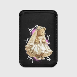 Картхолдер Magsafe магнитный Невеста - медведь