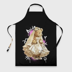 Фартук 3D Невеста - медведь
