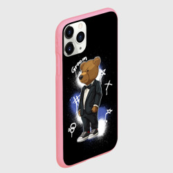 Чехол для iPhone 11 Pro Max матовый Жених - медведь - фото 2